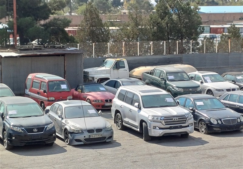 وضعیت عجیب 60 خودرو مزایده‌ای اموال تملیکی+ عکس و فیلم